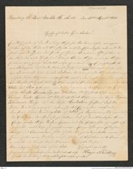 Nachlass Franz Steindachner, Brief von Hugo Schilling an Franz Steindachner (21.04.1879), Inv.Nr. 451.09, Seite 1
